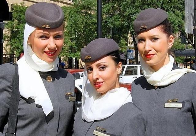 老年|世界各国空姐你都见过哪些国家的最喜欢哪个航空的空姐!