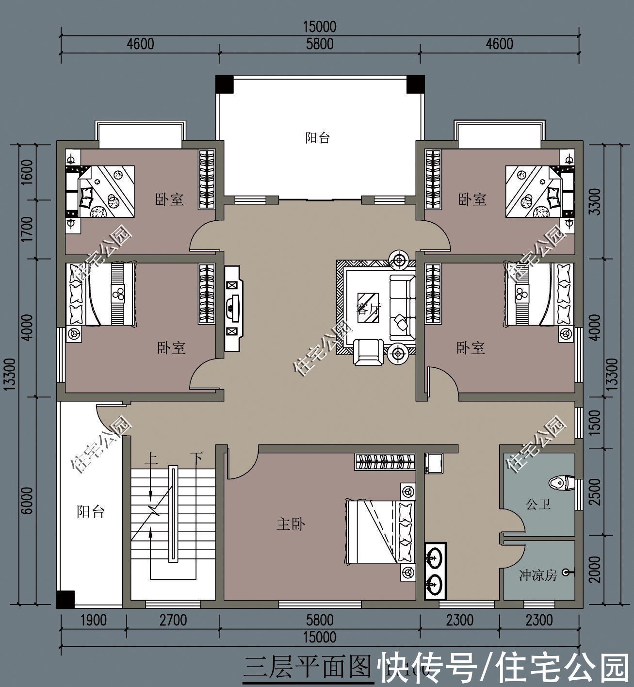 建筑面积|谁说农村建房不能盖4层?10套4层别墅推荐,第3套漂亮到没话说