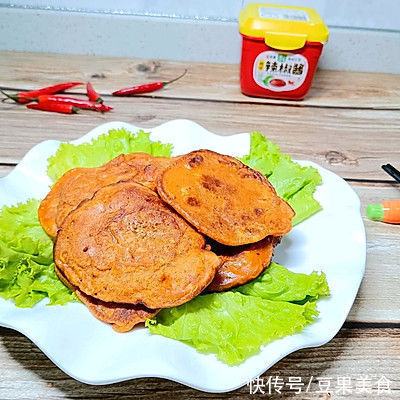#暖冬酱在手,嗨吃部队锅#韩式辣酱泡菜饼