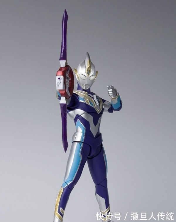 天空型|第98款奥特曼shf公开,天空型特利迦登场,剑悟的快乐形态!