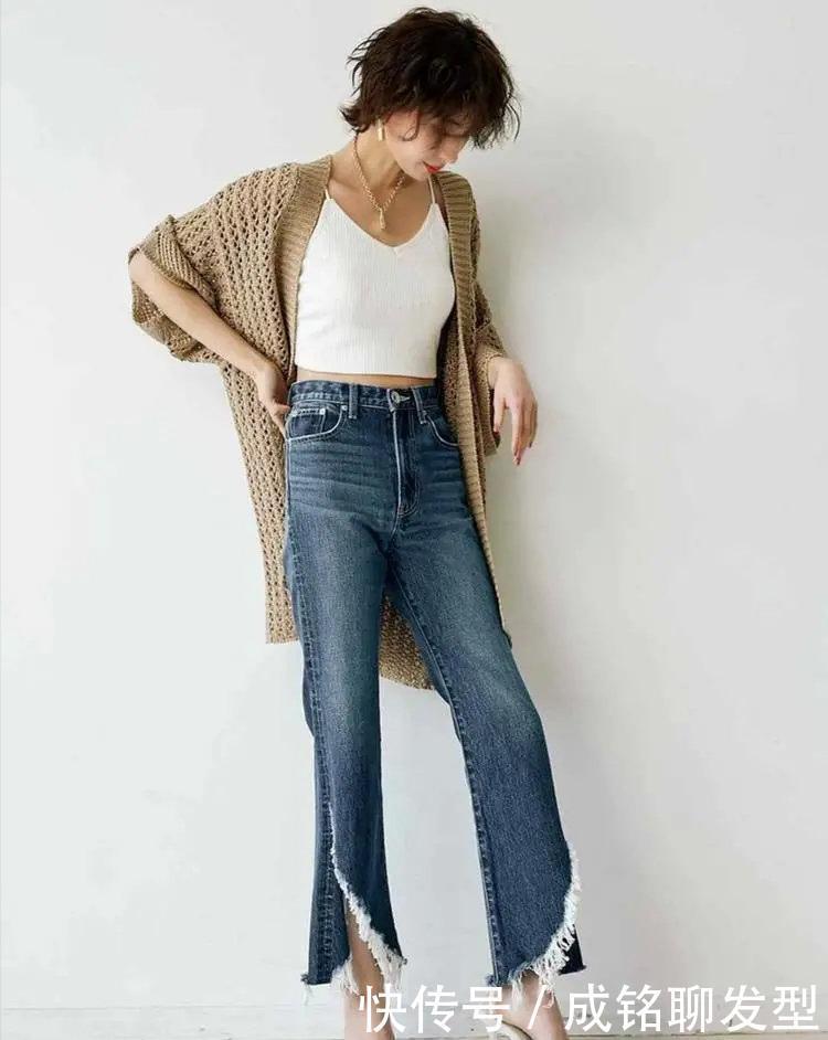 感裤|教你穿出大长腿!日本博主宽松感裤装穿搭示范,显高显瘦显好看