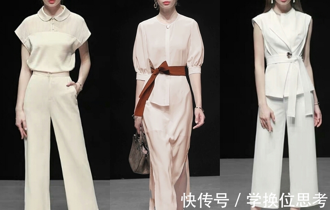 气质 精致的女人这样穿搭的,优雅通勤装搭配示范很气质很女人味!