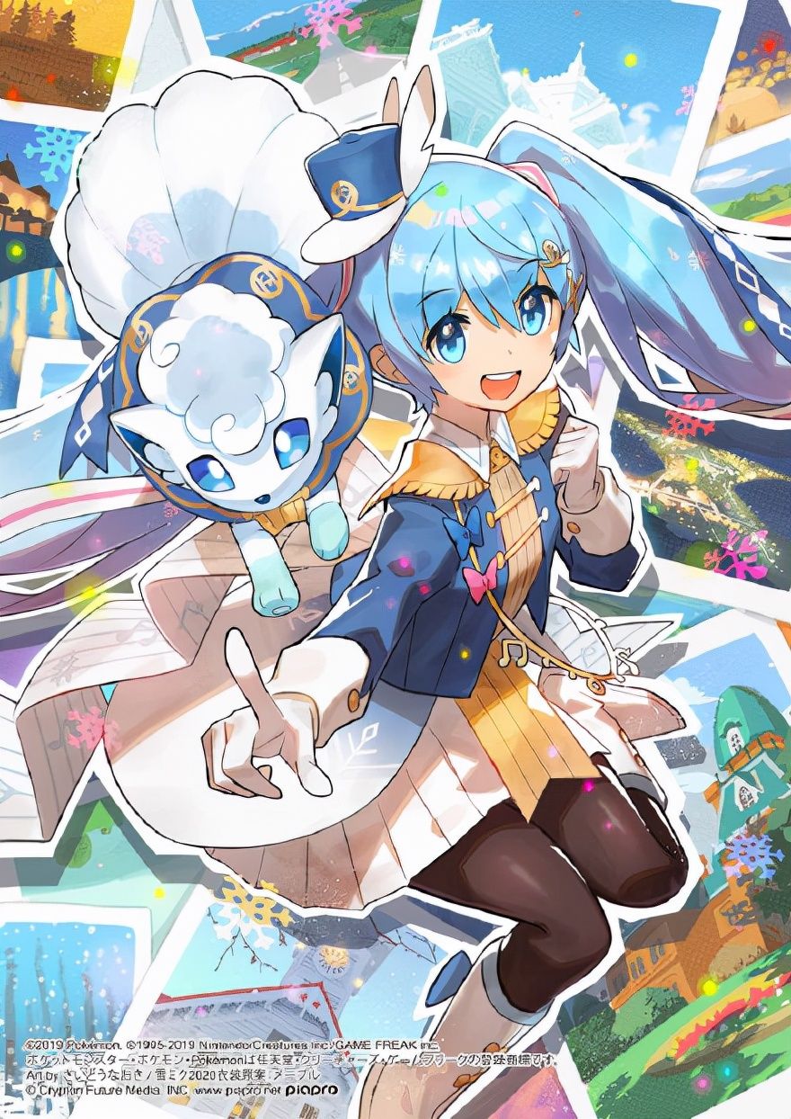 万里雪|2022年的雪初音官方形象公开了！冰冰凉凉的公主殿下好可爱