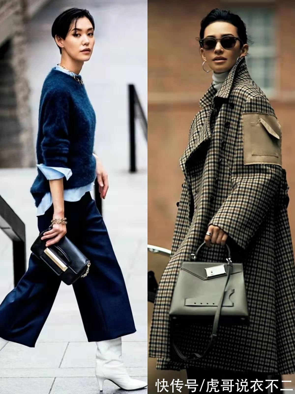 大衣 看完这组日系搭配才明白,简约优雅才是最好的通勤风,太值得借鉴