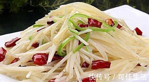香辣土豆丝|炒土豆丝时，先放醋还是后放醋？大部分人都做错，难怪不好吃