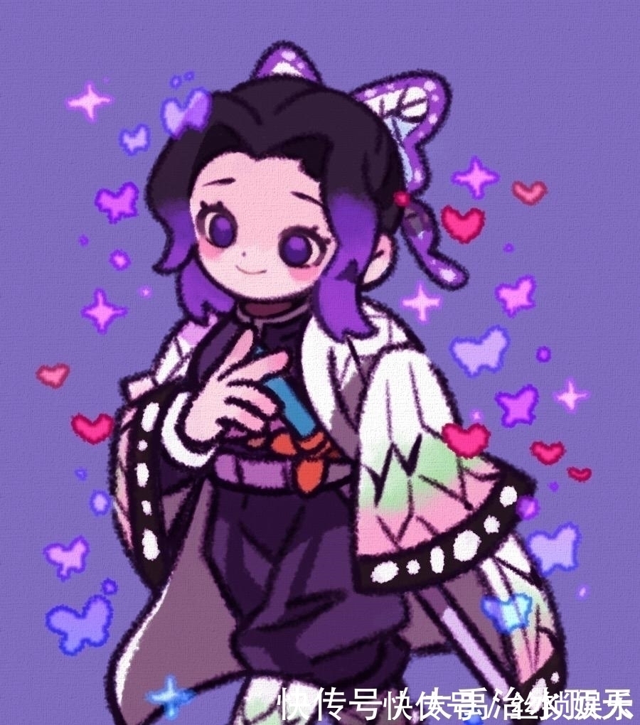 sug萌酷版《鬼灭之刃》,祢豆子可爱值拉满,蝴蝶忍的小表情亮了