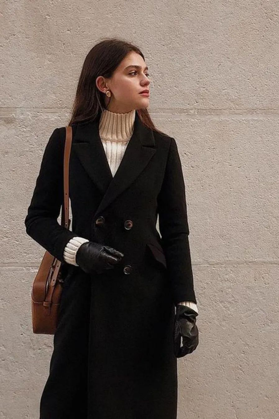 大衣 黑色大衣+基本款,美炸了!
