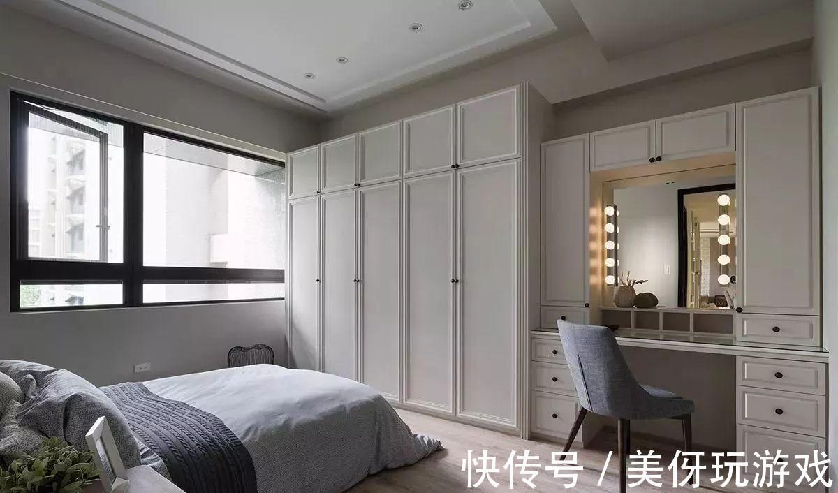台面|小户型:小卧室一定要装个书桌柜,不占空间还可以当书房用!