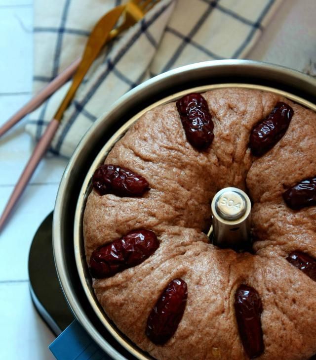 发糕|粗粮发糕新吃法,简单不用揉,蓬松暄软不塌陷,比面包都好吃