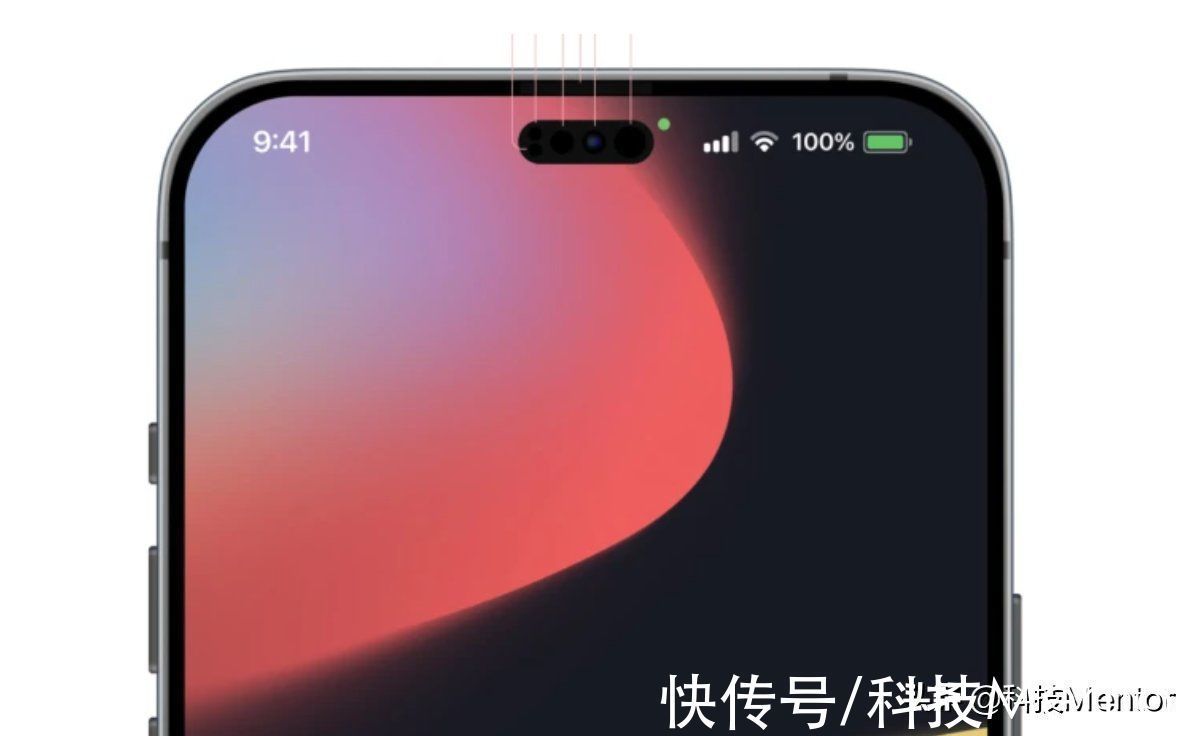曝光|iPhone 14再遭曝光，刘海屏终结者，网友：其实并不漂亮
