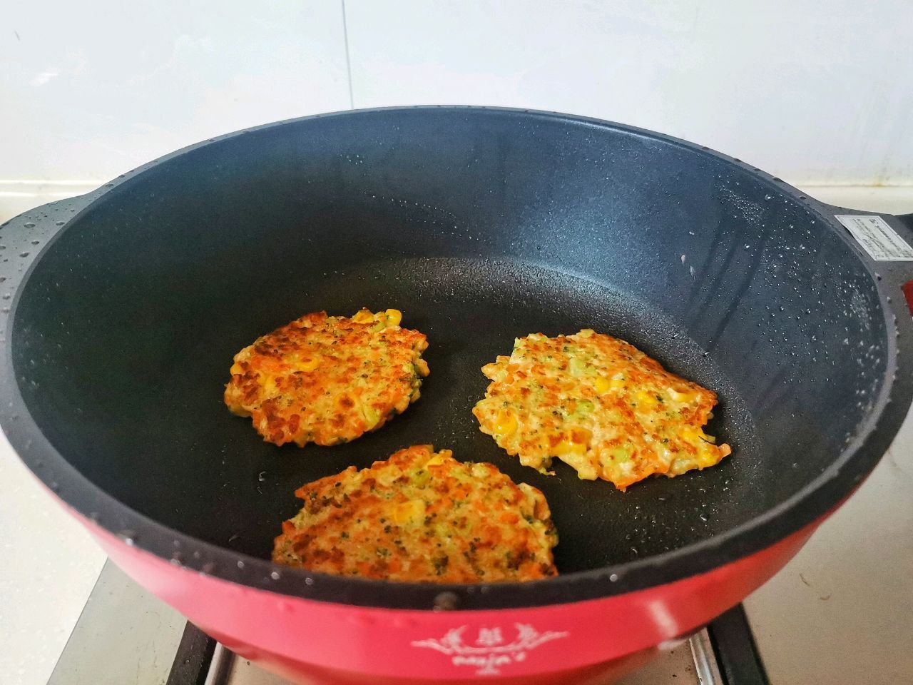 好吃减脂,减脂鸡胸肉时蔬饼,美味好吃