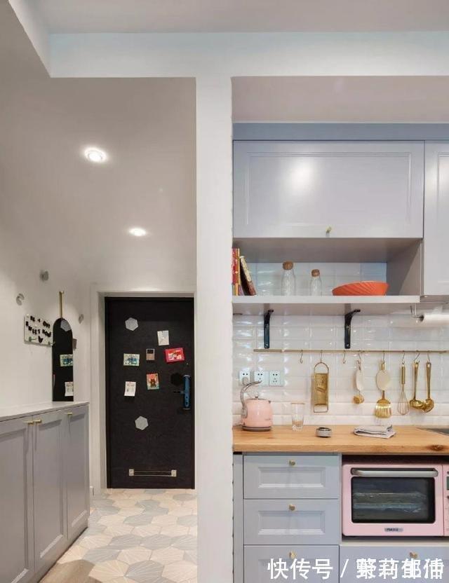 着装|看完她的45㎡小家,我也想买个小户型照着装,清新优雅太舒适了!