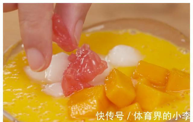 孩子爱吃的芒果牛奶杯,甜香软糯,营养美味,吃了一次还想吃