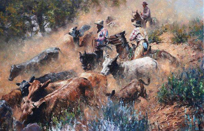 罗伯特#澳大利亚画家罗伯特 黑根(Robert Hagan )作品欣赏