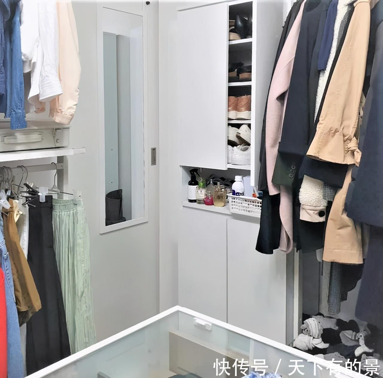 餐边柜|夫妻改造56㎡老破小,变身简约舒适的小婚房,小餐厅设计真机智!