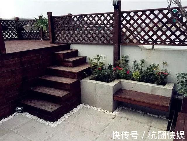 花坛|为了一个露台,老公坚持买顶楼!用20天进行大改造,原屋主后悔了