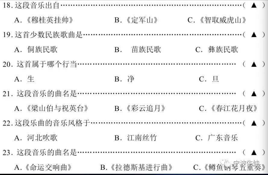 鄞州|音乐、美术中考会怎么考？全真题！鄞州刚举办的这场考试，透露了这些重要信息.