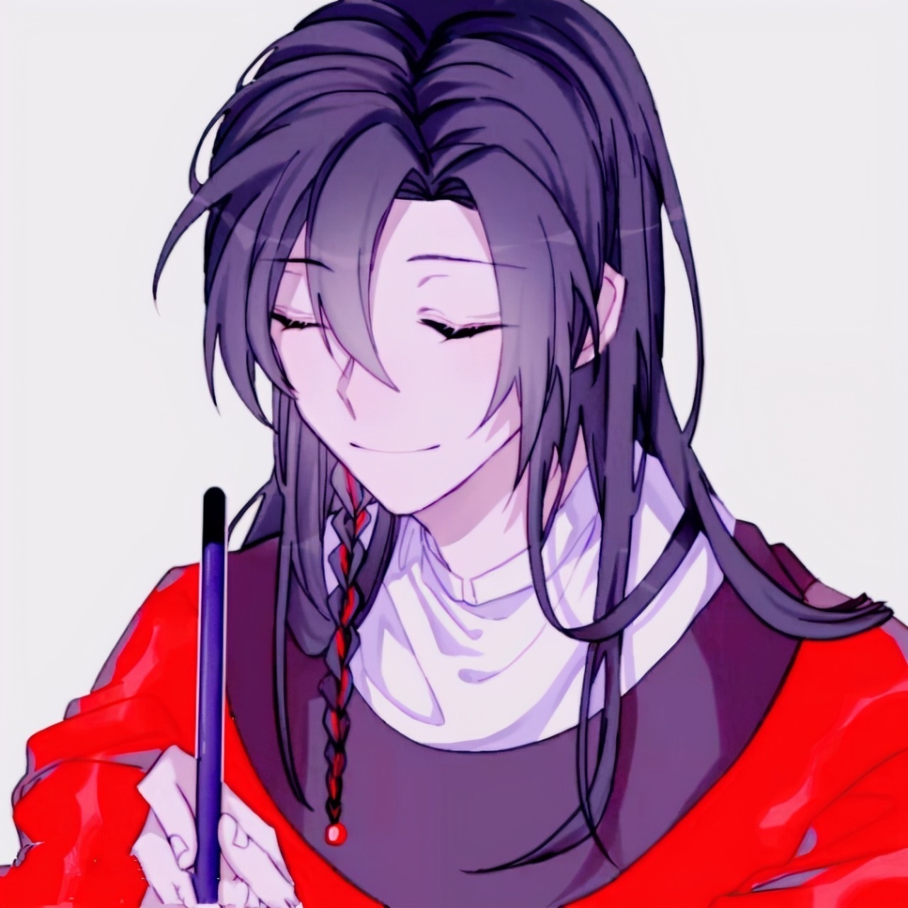 贺朝$纯爱中擅长书法的主角,盛望的字站不起来,花城字跟他名号一样