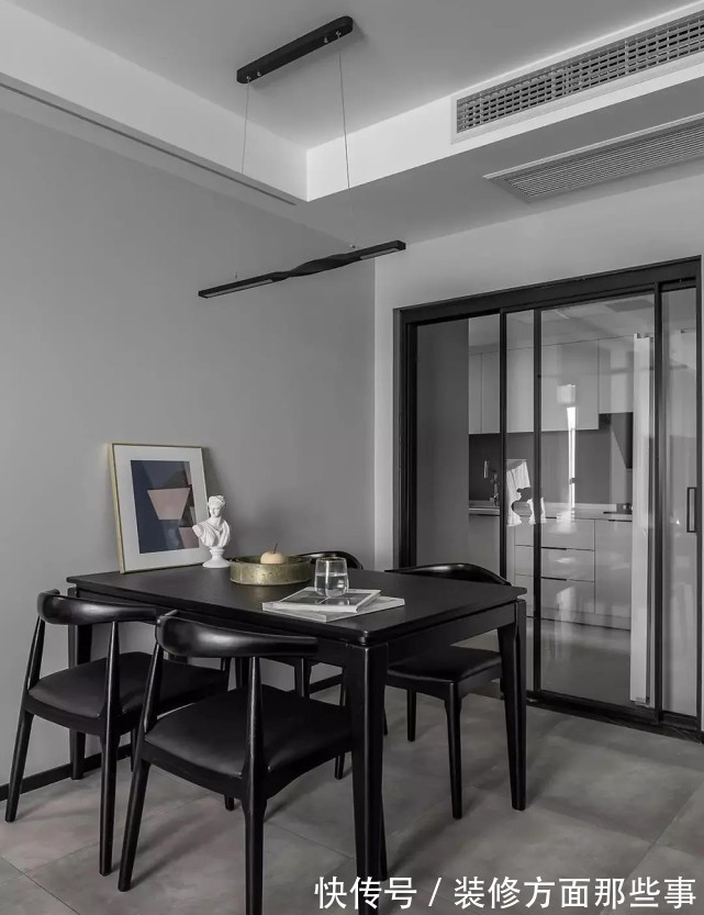 艺术感|100平现代简约风二居室,将艺术的跃动之美赋于空间之上