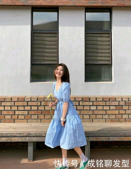 仙气十足|甜美可爱的“少女感”穿搭,清新时尚仙气十足,可盐可甜又迷人