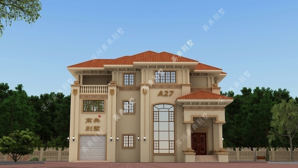 小院|建座经典大气的欧式小院,感受着欧式的气息,将情意寄给生活。