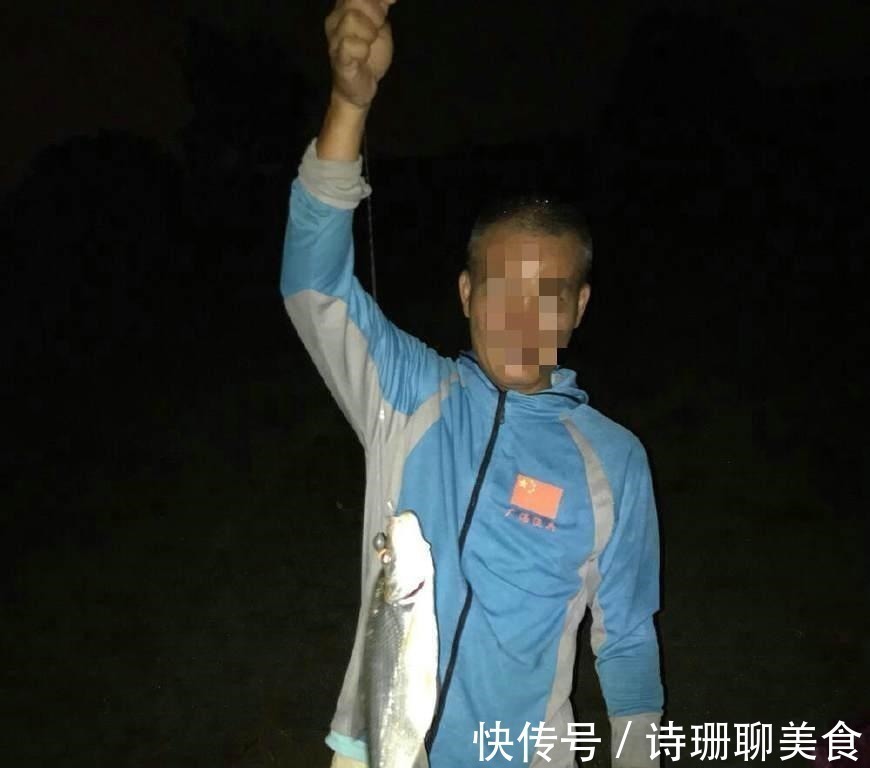 夜钓长江,钓起一条三斤多怪鱼,有老渔民认识!