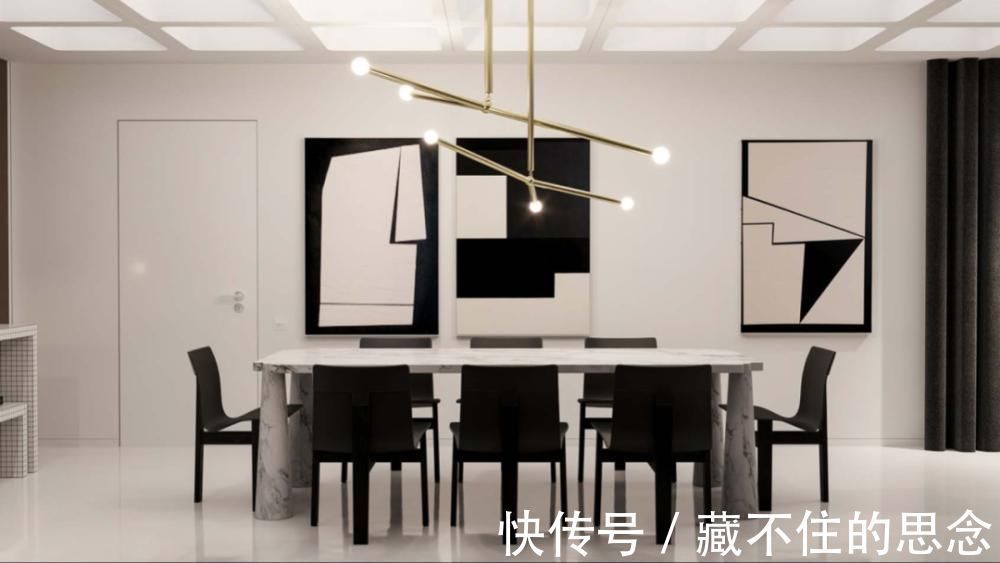 studio|超大客厅+双排式厨房,奢华大平层只做一室一厅也太壕了!