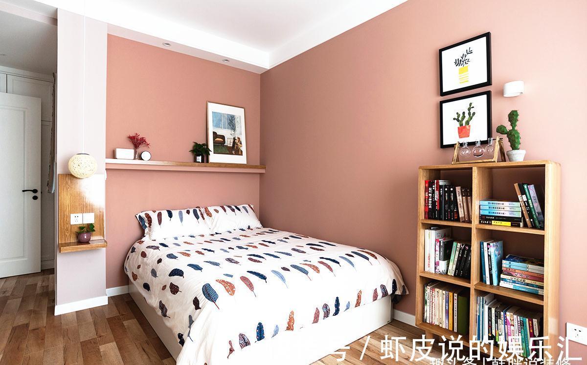 天花板|轻硬装重软装,色彩搭配太抢眼了,庆幸选择了简约北欧风