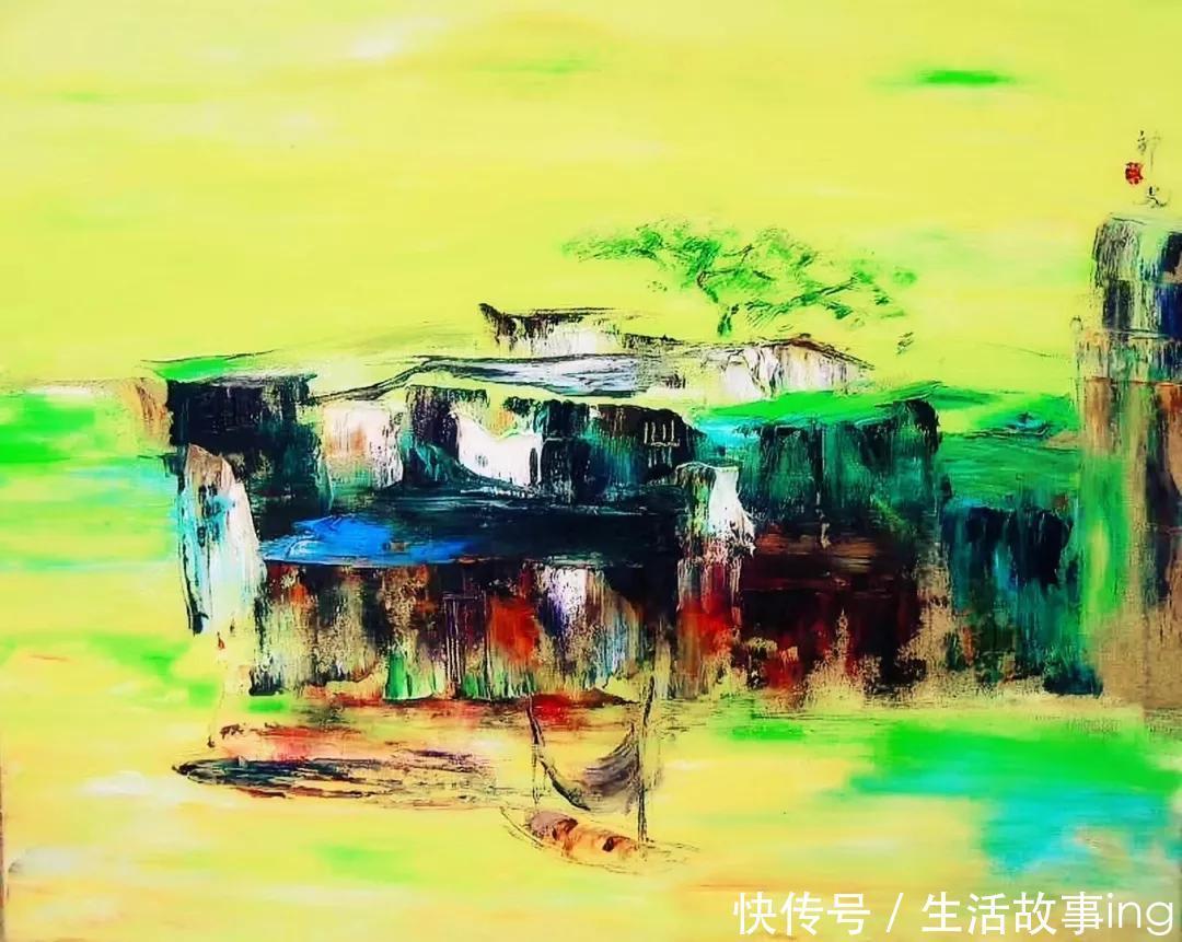 永觉法师的艺术作品|创造精神之光的艺术灵魂——楼宇烈教授的艺术观