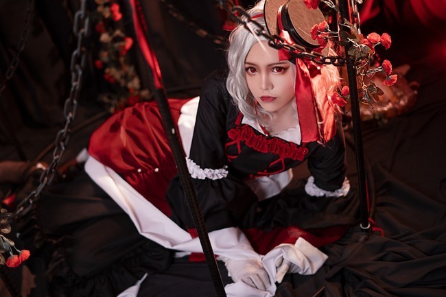 人格|cos：第五人格红夫人仲夏茶会cos正片