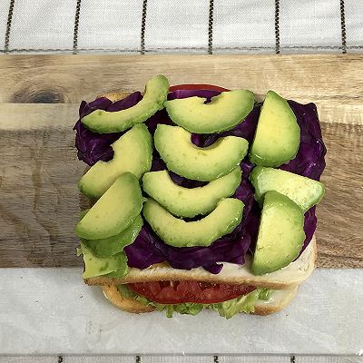 煎蛋|沙拉三明治