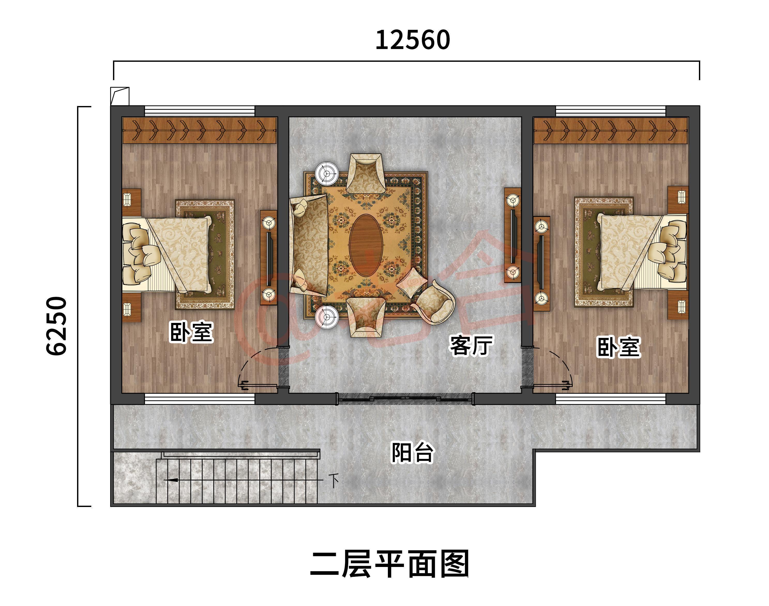 大三房|占地100平不到的美式二层别墅,精美实用,造价仅18万,值得收藏