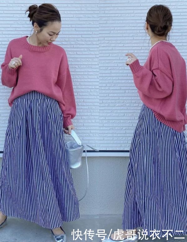 就服这位40岁的日本博主，穿基础款秘诀全在细节上，简约又优雅