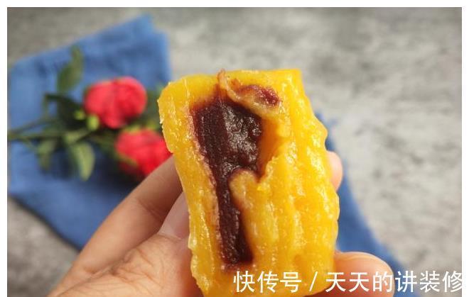制作过程|不用烤箱蒸出来的南瓜月饼,无油少糖不上火,老人孩子吃更健康