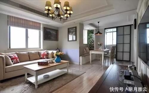 完工|第二次装修有经验了，没用的墙都敲掉，75平完工不逊朋友家100平！