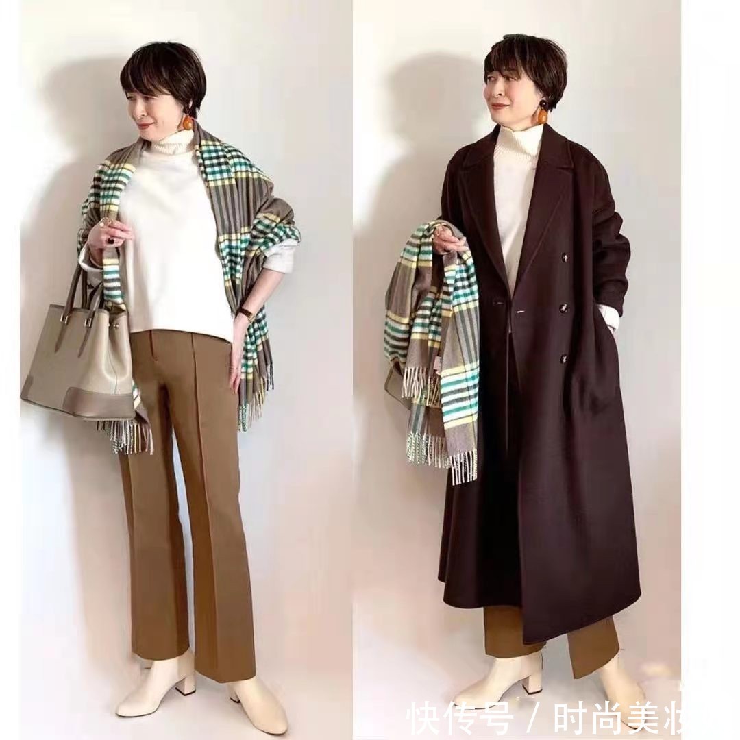 托特包|这才是60岁该有的打扮,穿得体面又优雅,每一套都高级洋气