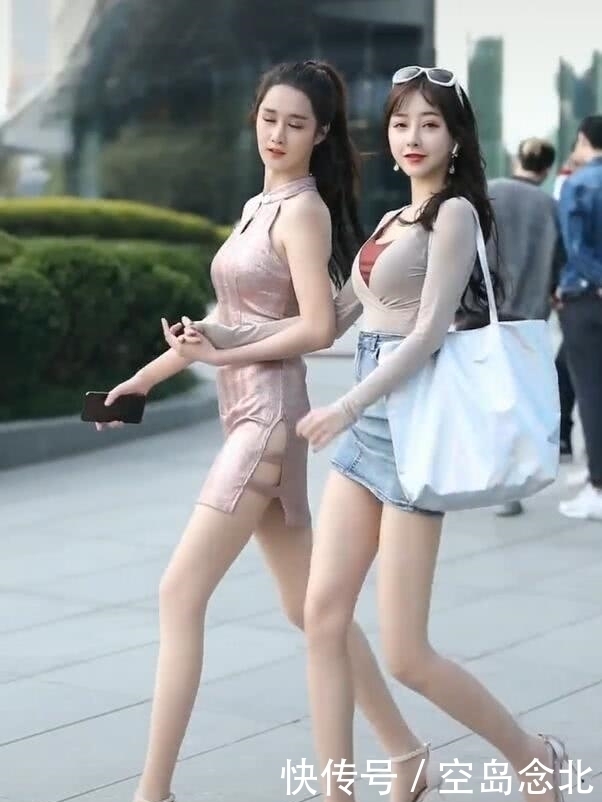 高跟鞋|街角的独特风尚,连衣裙VS半身裙哪个更美