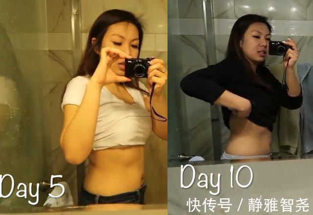 下降|辣妈为减肥,只喝水不吃饭10天记录体重,看看效果如何