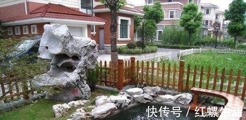 有庭院的人都开始造景观鱼池了美哭了,回家也要挖一个