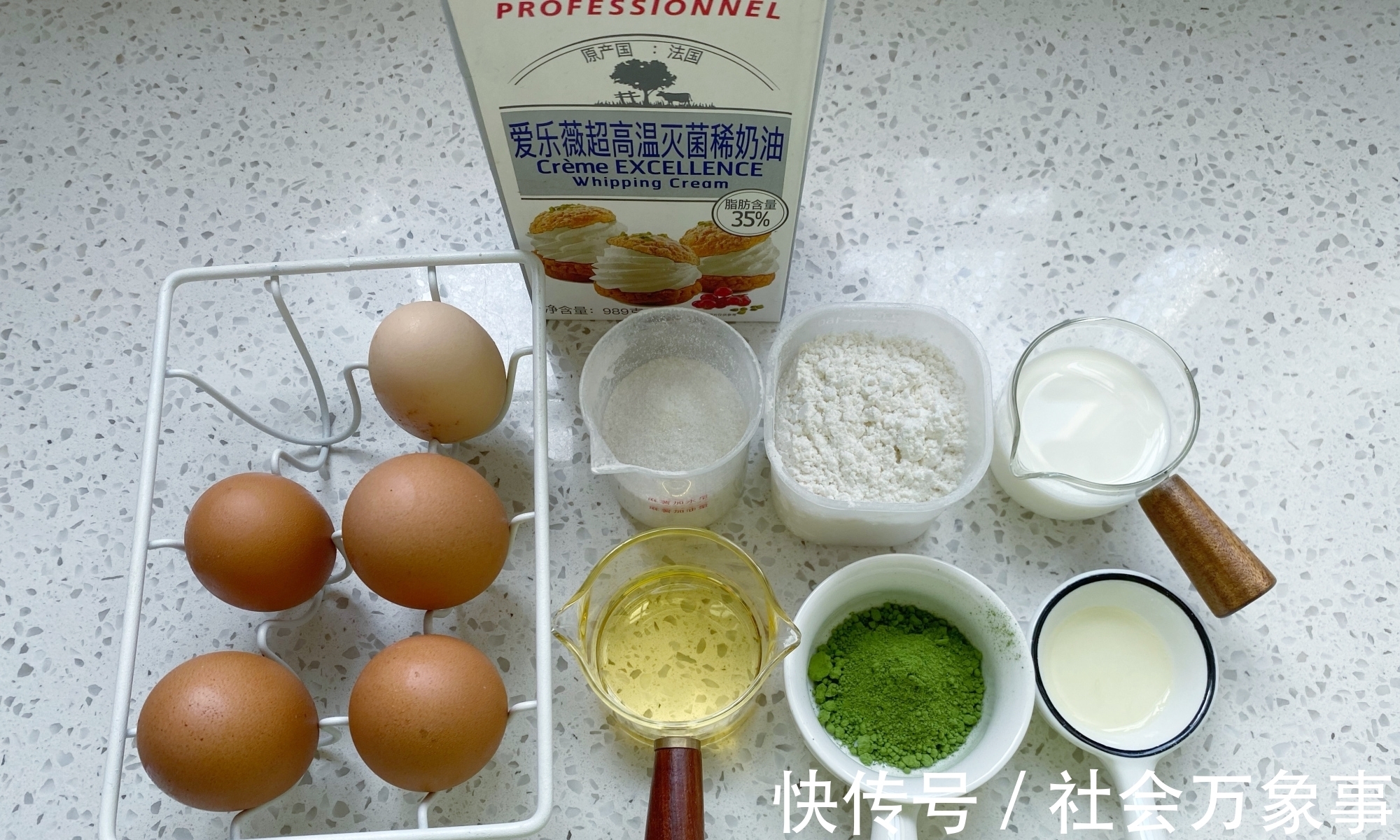 蛋白霜|蛋糕此做法太好吃了,我家一周吃五次,卷一卷细腻柔软又美味