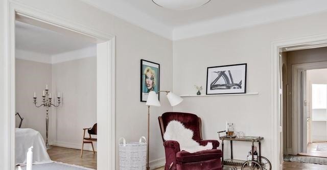 书房|小户型64㎡,他坚持装一半玄关,在储藏室里做书房!太聪明了!