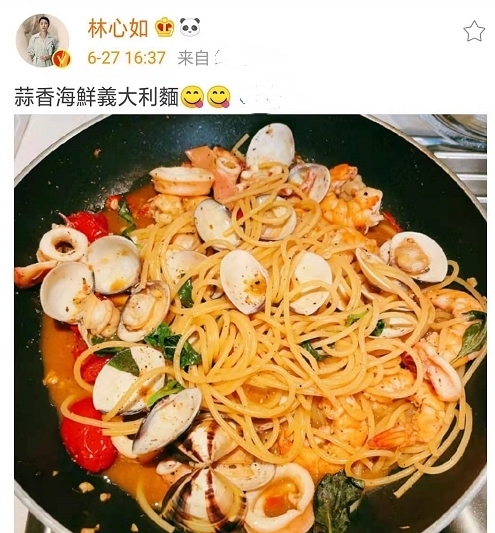 美厨娘|林心如再秀厨艺,变着花样给老公女儿做美食,霍建华父女太有口福