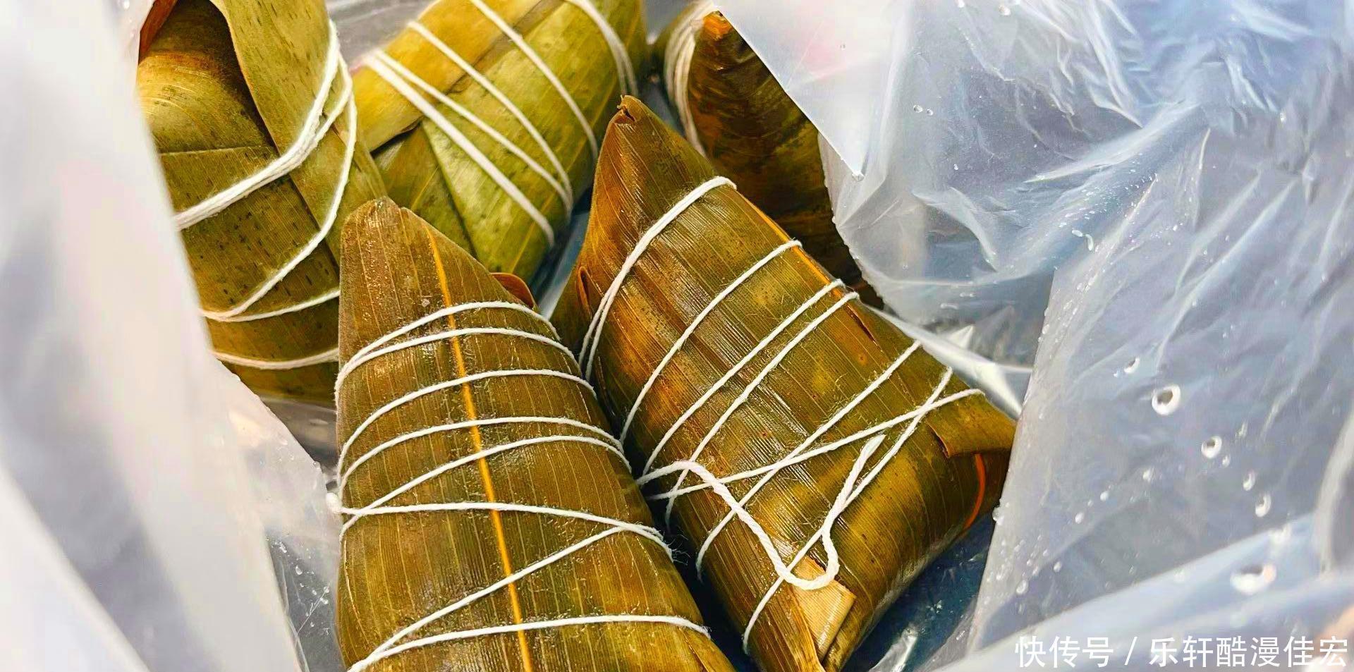 保鲜袋|吃不完的粽子,千万别直接放冰箱!教您一绝招,放一年都像刚煮的
