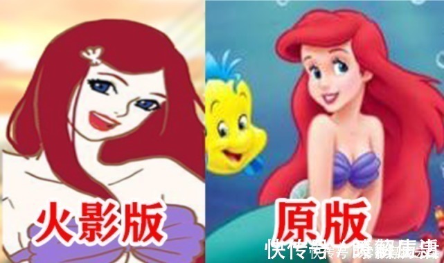 白雪公主|火影颜担变成迪士尼公主,雏田与白雪公主完美融合,小樱成睡美人