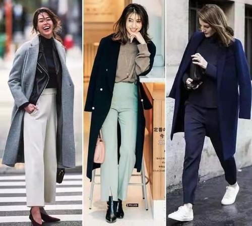 今年流行这样穿职场通勤装，不仅方便保暖，而且搭配时髦又得体！