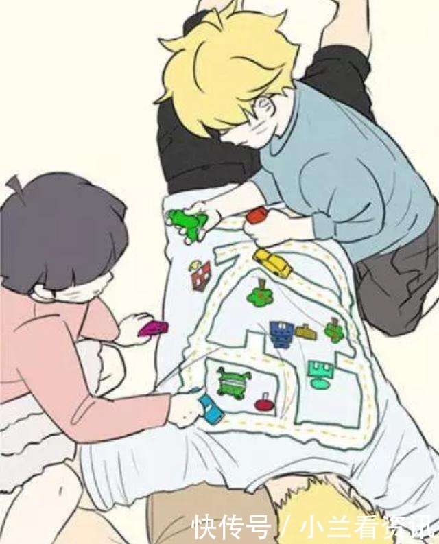 佐良娜|《火影忍者》里父亲与孩子的温馨一刻,佐良娜还没学会穿衣服