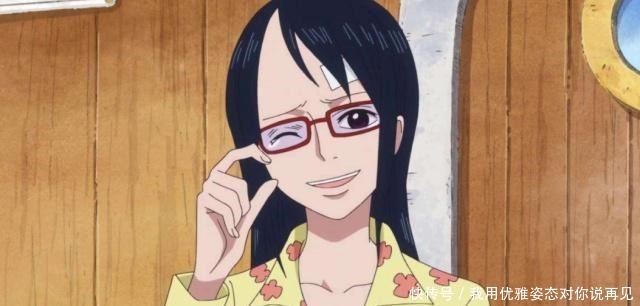 《海贼王》长得漂亮有实力的女海军,鹤的颜值爆表