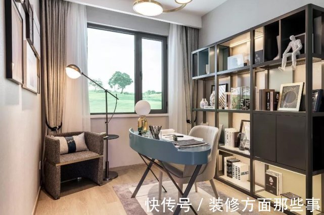 书房|125平简约风三居室,按照自己的喜好设计沉浸于这片空间