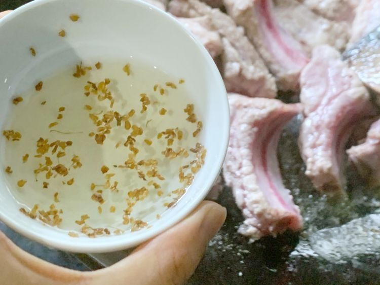 别只知道糖醋排骨，自制桂花香排，香味浓郁看着就想吃