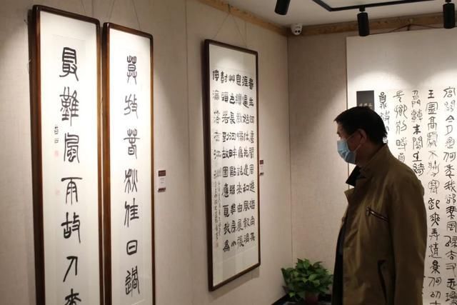 作品展$文化滁州▍长三角书画名家作品展在安徽画廊开展